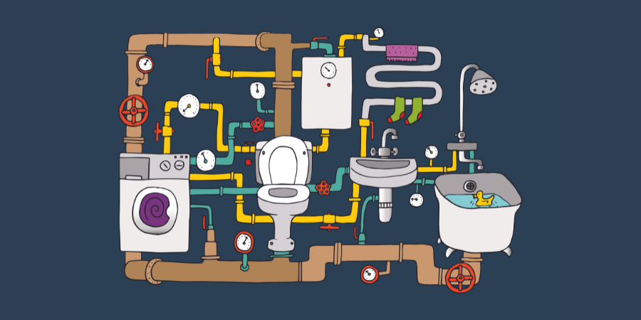 cartoon-plumbing-system